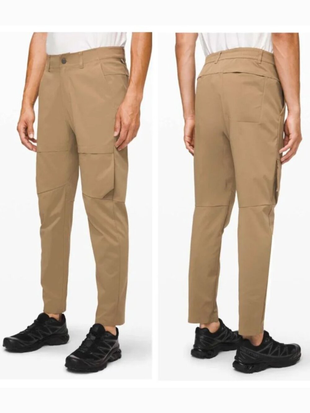 Lululemon Bike-Friendly Pants Mens 34 Mile View Pants Color Frontier Khaki